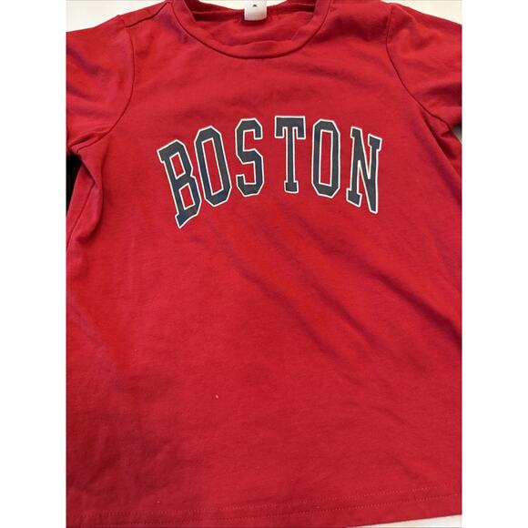 Preowned Bundle Of Two Boys SHEIN Size 6Y TShirts Black Gaming And Red Boston - Picture 3 of 6